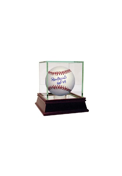 Stan Musial Autographed MLB Baseball w/ HOF Insc (Steiner COA)